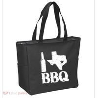 I Love Texas Bbq Tote Bag thumb 2