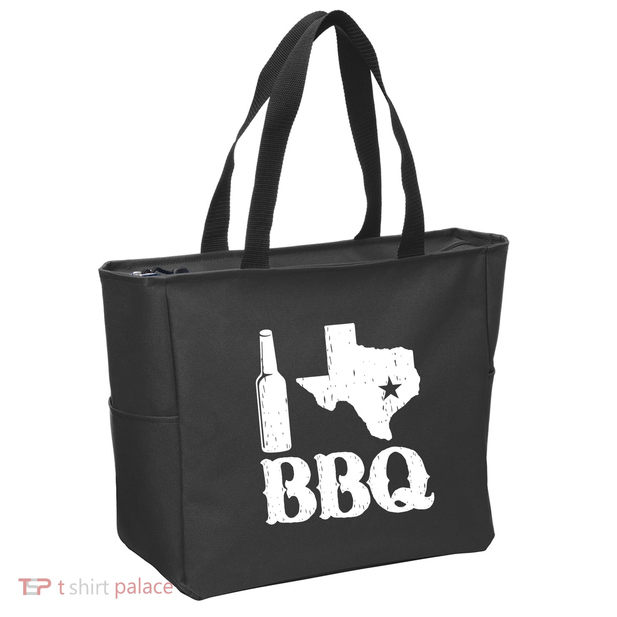 I Love Texas Bbq Tote Bag