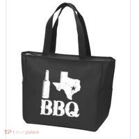 I Love Texas Bbq Tote Bag thumb 3