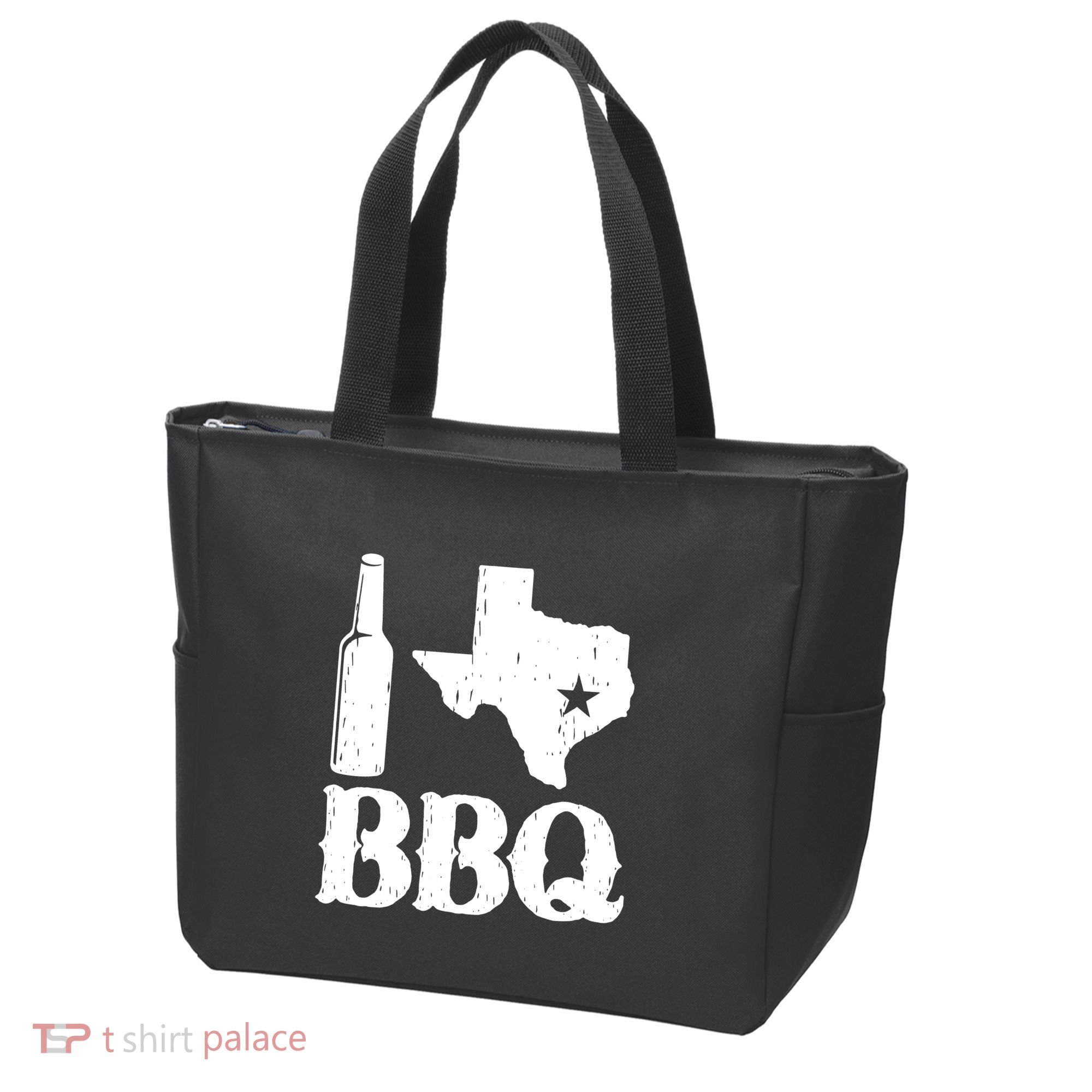 I Love Texas Bbq Tote Bag