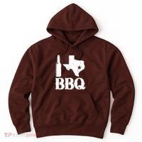 I Love Texas Bbq Hoodie thumb 0
