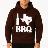 I Love Texas Bbq Hoodie thumb 2