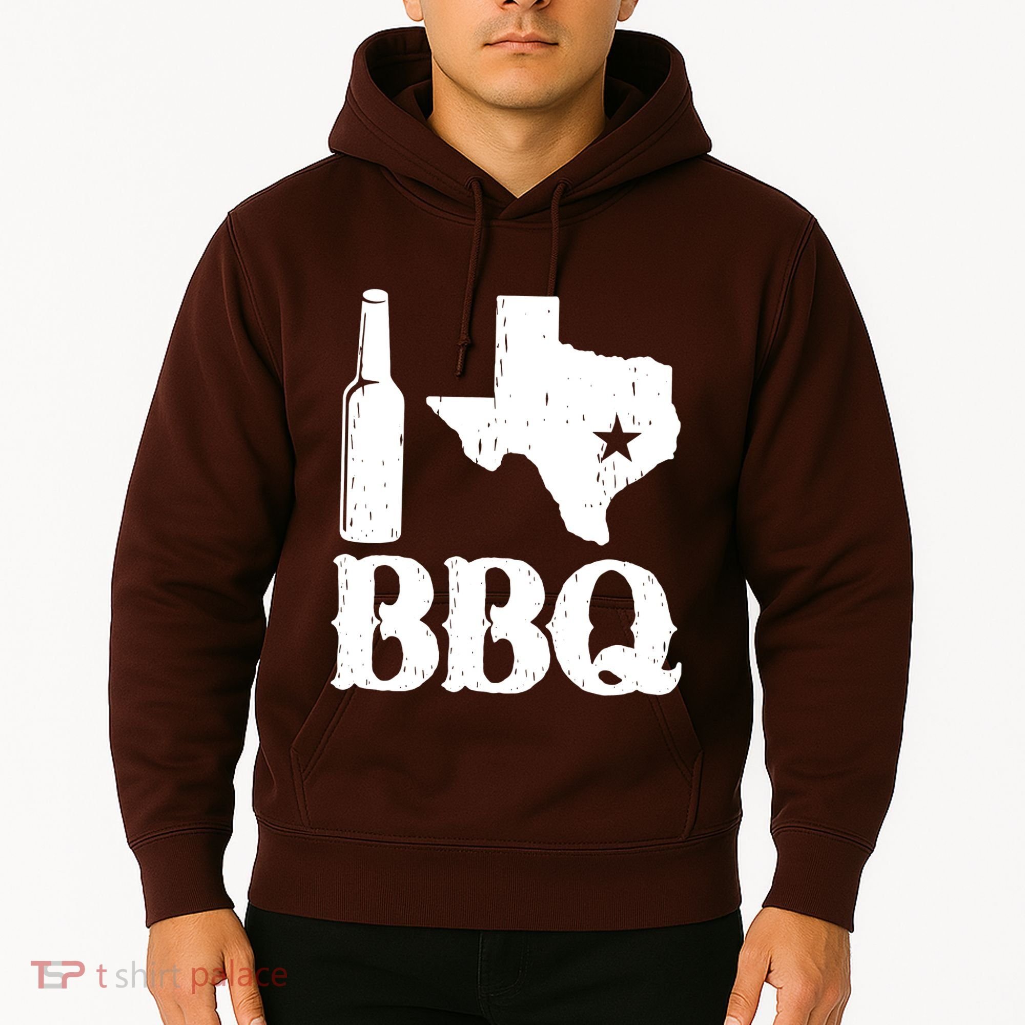 I Love Texas Bbq Hoodie