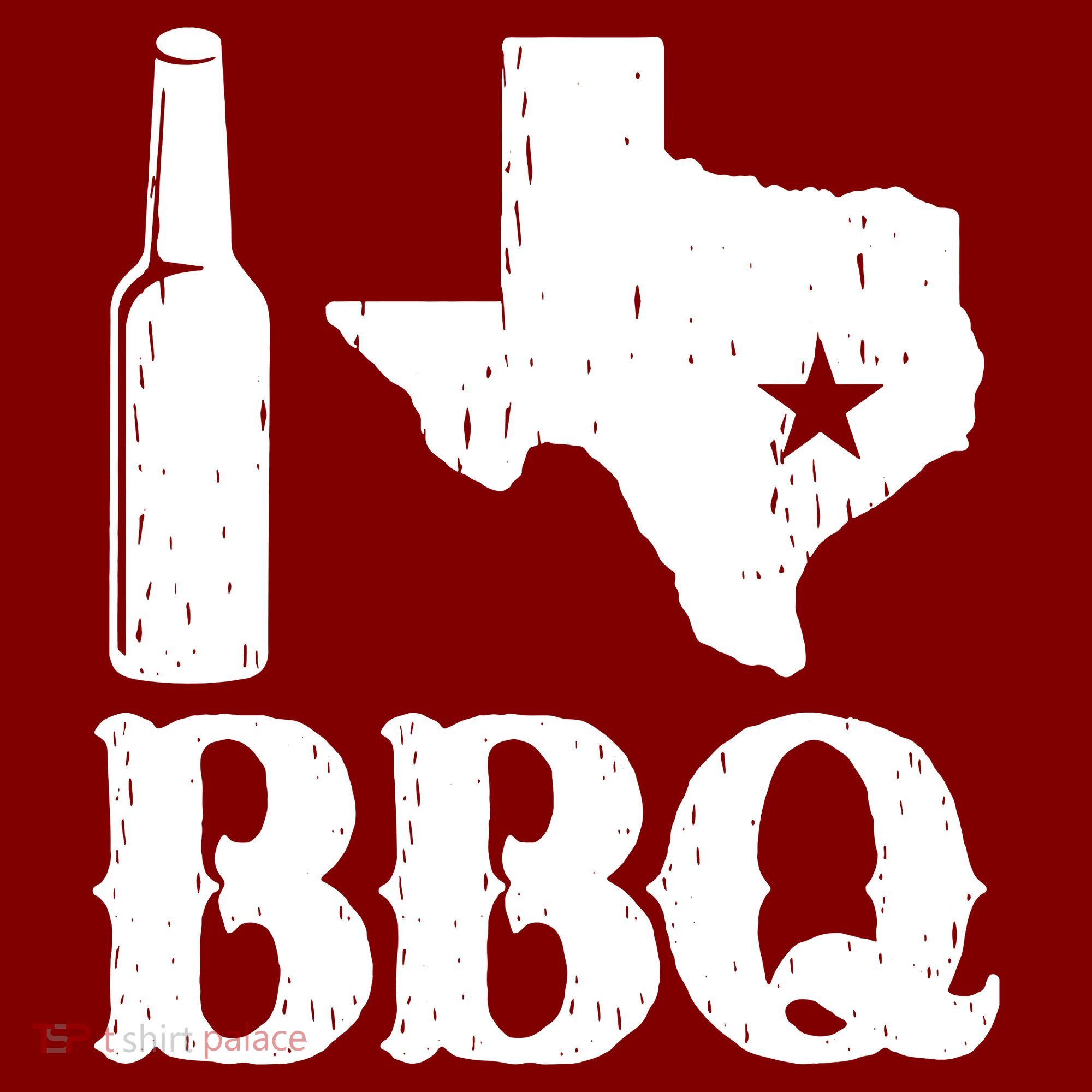 I Love Texas Bbq Sweatshirt