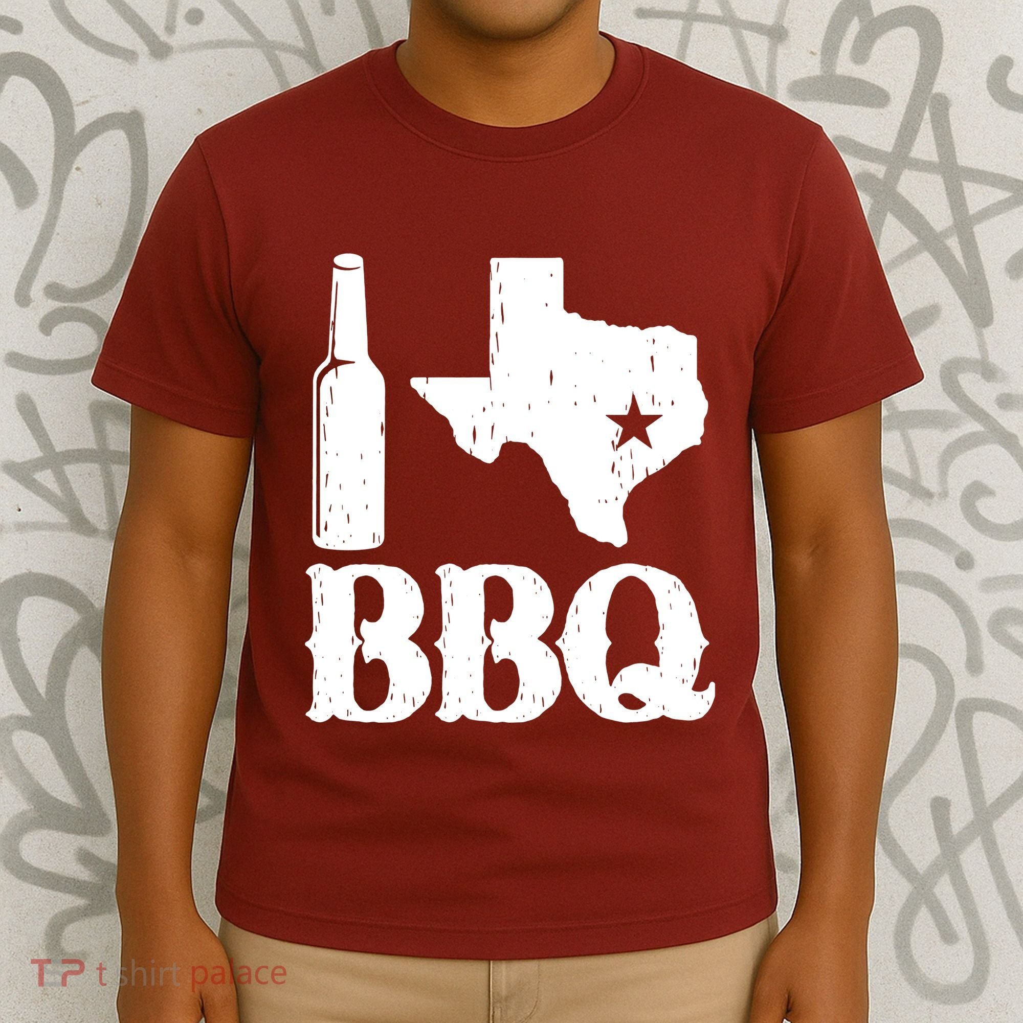 I Love Texas Bbq T-Shirt