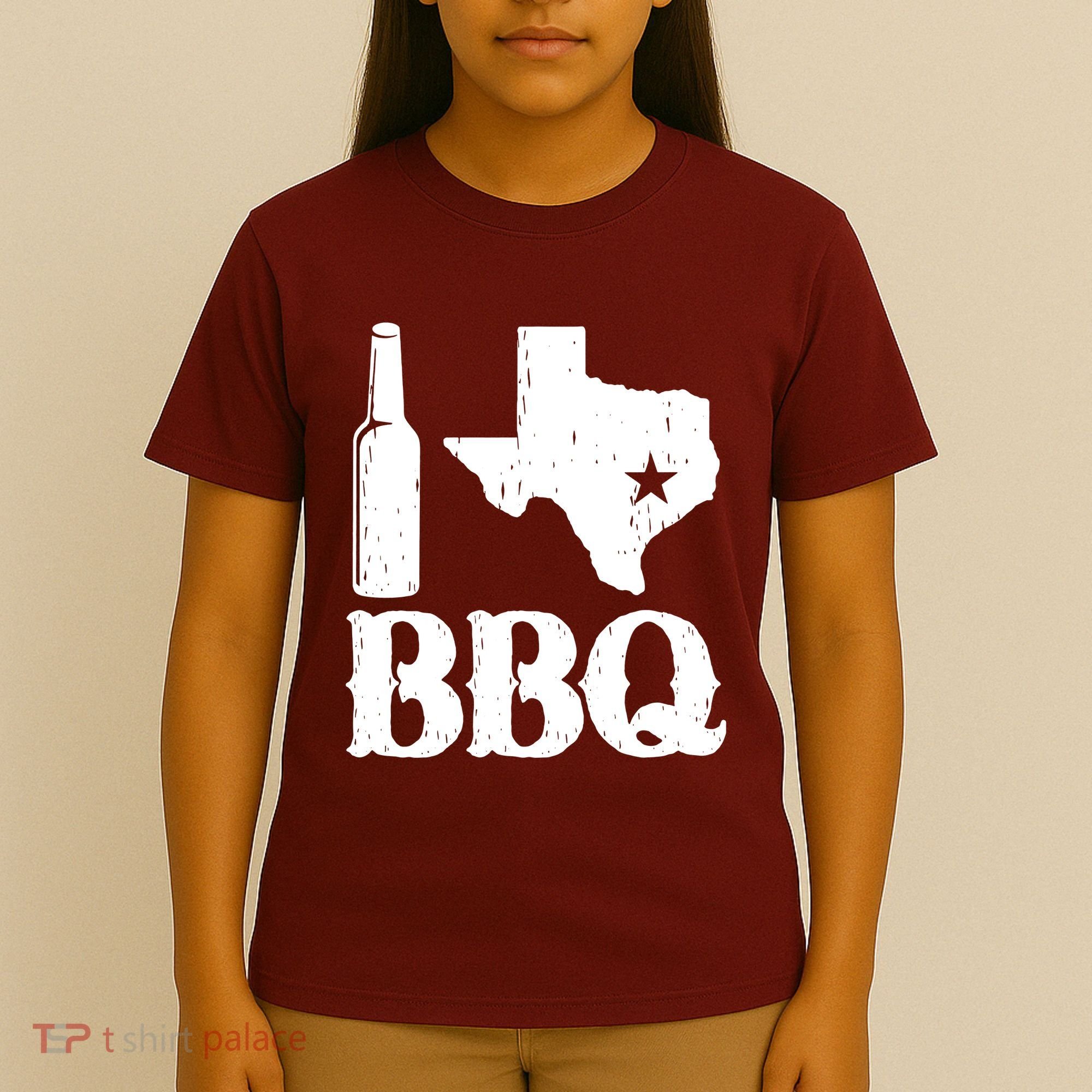 I Love Texas Bbq T-Shirt