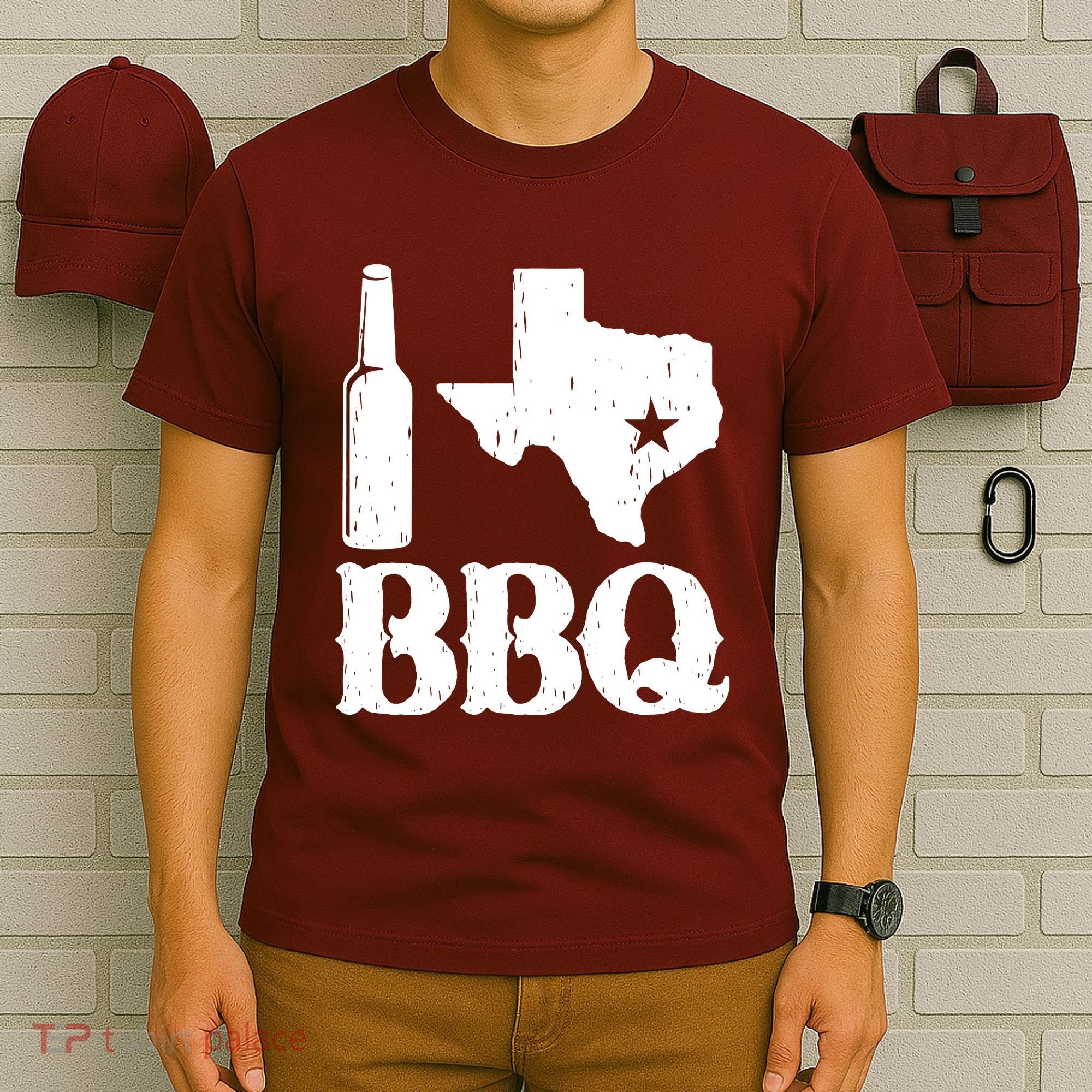 I Love Texas Bbq T-Shirt