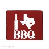 I Love Texas Bbq Mousepad thumb 0