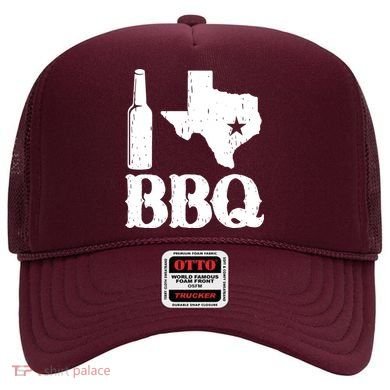 I Love Texas Bbq Hat