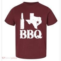 I Love Texas Bbq Toddler T-Shirt thumb 0