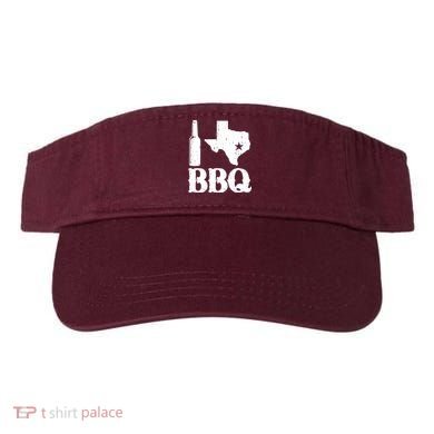 I Love Texas Bbq Visor