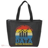 I Love The Smell Of Data In The Morning Data Analyst Tote Bag thumb 0