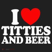 I Love Titties And Bee Beanie thumb 2