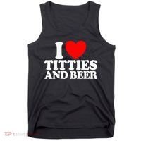 I Love Titties And Bee Tank Top thumb 0