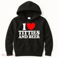 I Love Titties And Bee Kids Hoodie thumb 0