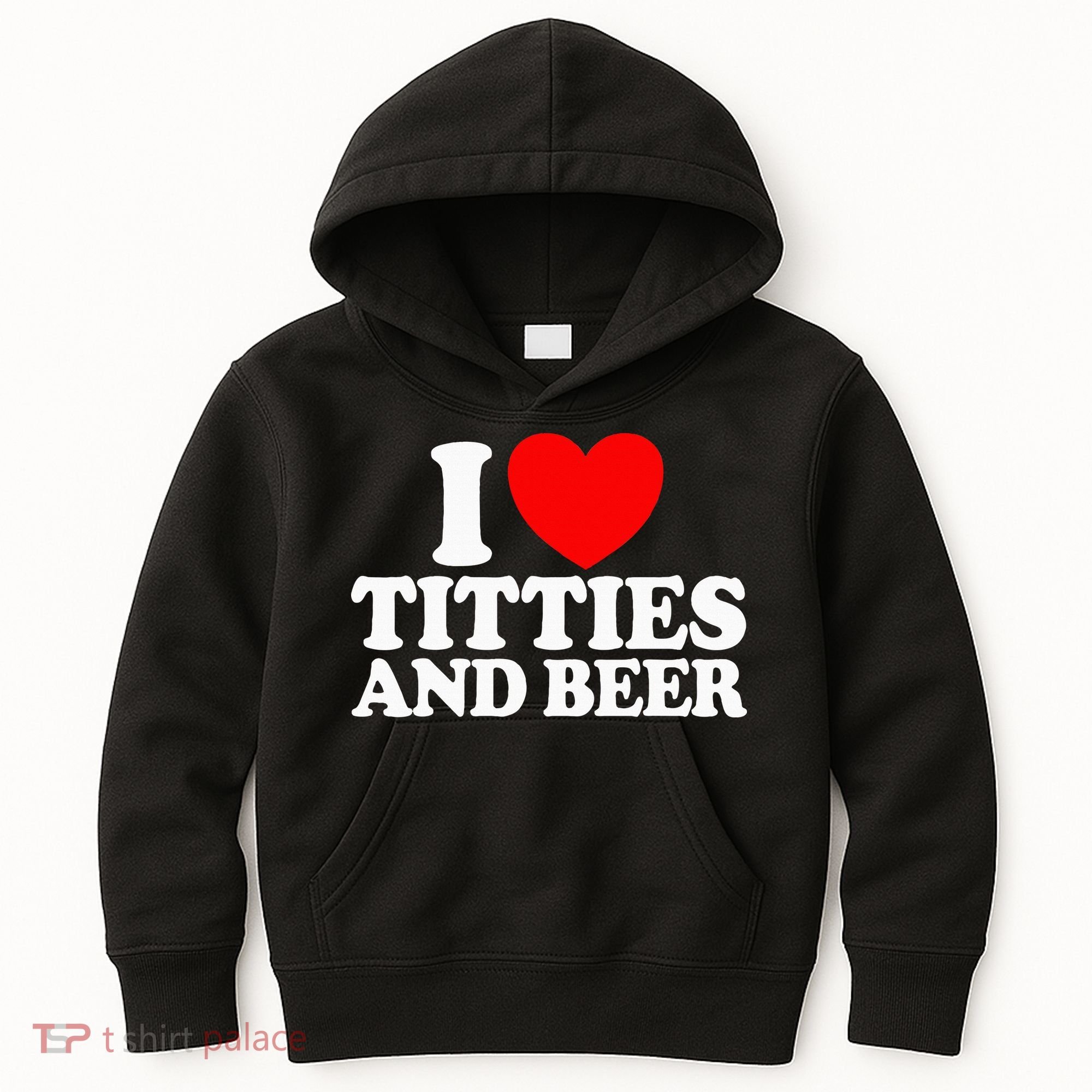 I Love Titties And Bee Kids Hoodie