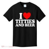 I Love Titties And Bee Kids T-Shirt thumb 0