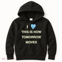 I Love This Is How Tomorrow Moves Kids Hoodie thumb 0