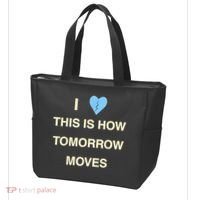 I Love This Is How Tomorrow Moves Tote Bag thumb 3