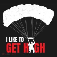 I Like To Get High Skydiver Parachutist Skydiving Funny Funny Gift Women's Hoodie thumb 2