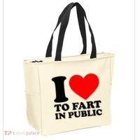 I Love To Fart In Public Tote Bag thumb 2