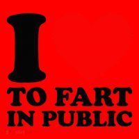 I Love To Fart In Public Santa Hat thumb 1