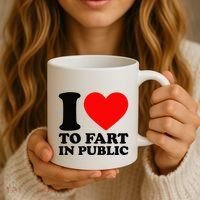 I Love To Fart In Public Coffee Mug thumb 3