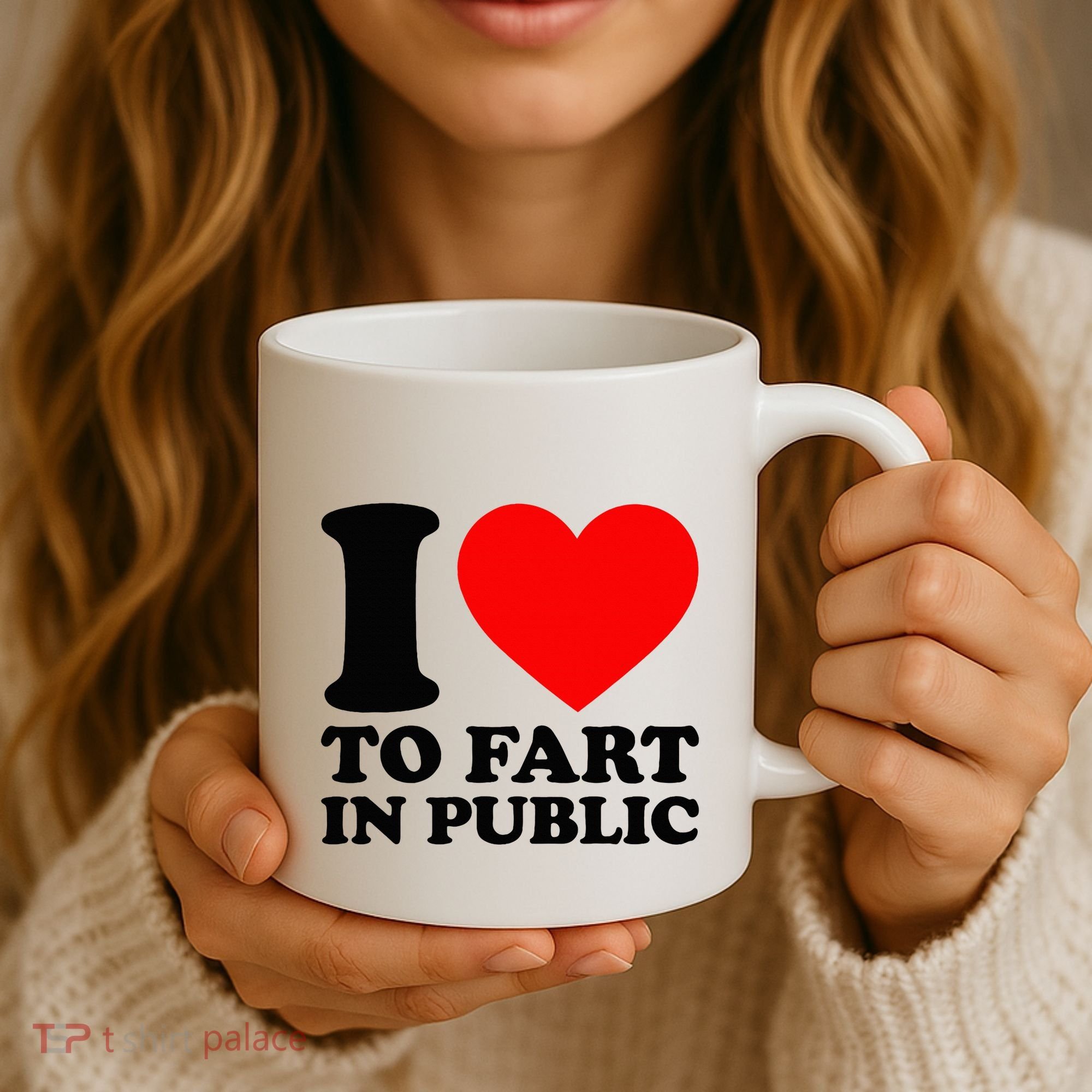 I Love To Fart In Public Coffee Mug