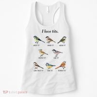 I Love Tits Birdwatching Bird Lover Gift Women's Tank Top thumb 0