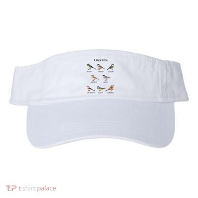 I Love Tits Birdwatching Bird Lover Gift Visor