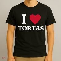 I Love Tortas Mexican Food T-Shirt thumb 3