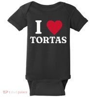 I Love Tortas Mexican Food Baby Bodysuit thumb 0