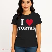 I Love Tortas Mexican Food Women's T-Shirt thumb 4
