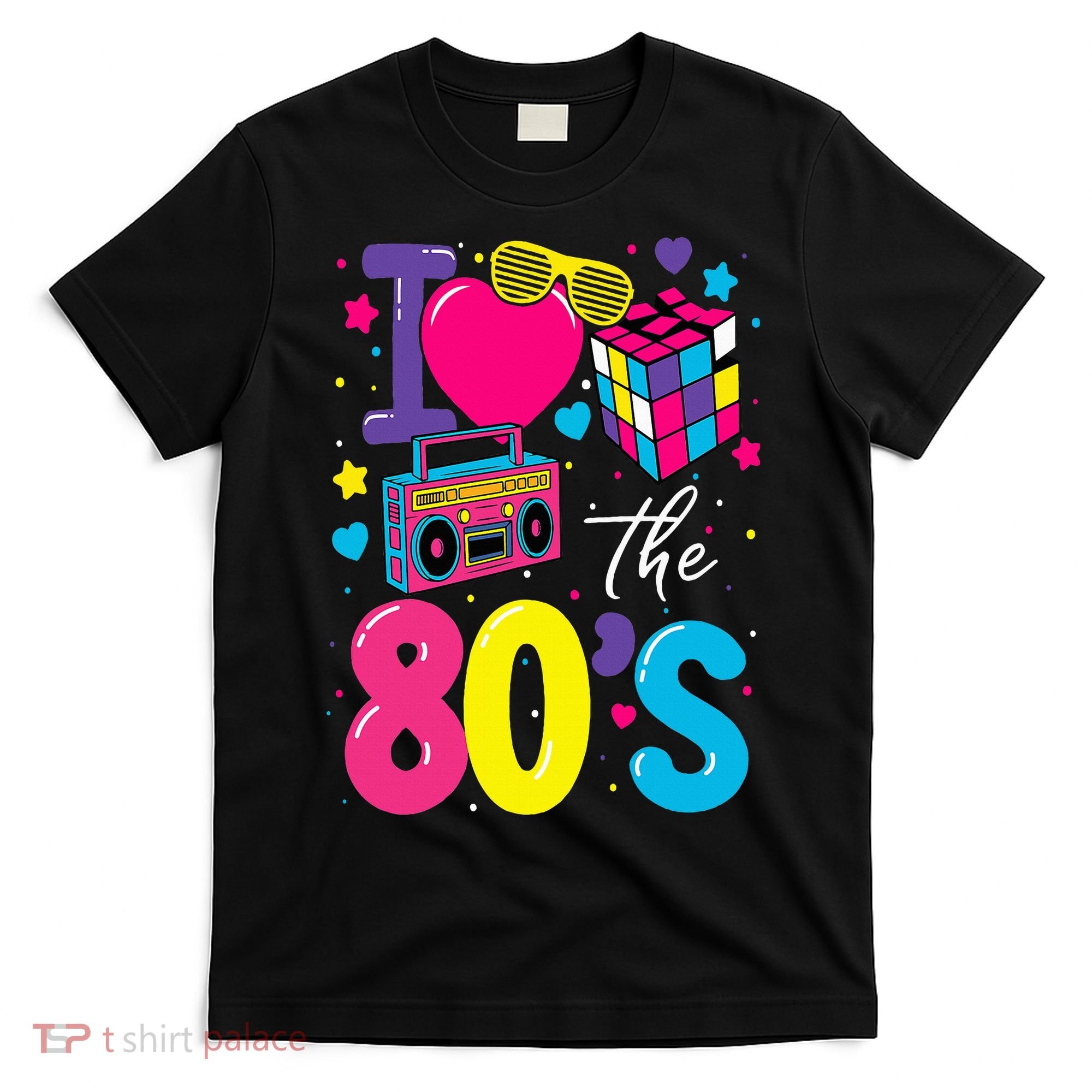 I Love The 80s 80's Party Retro T-Shirt