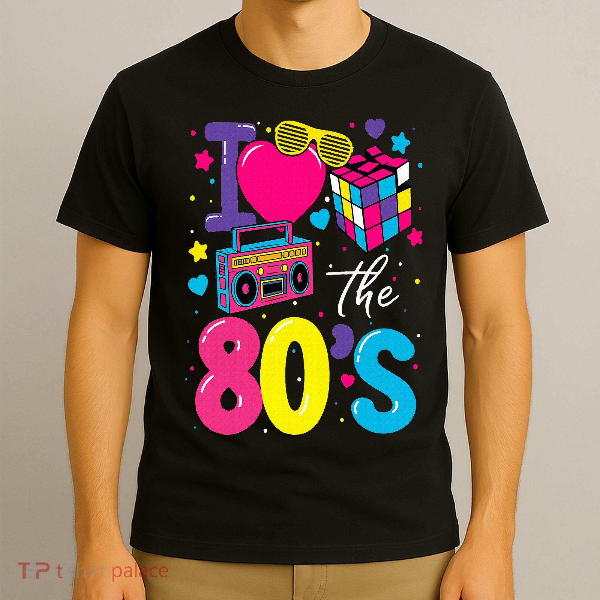 I Love The 80s 80's Party Retro T-Shirt