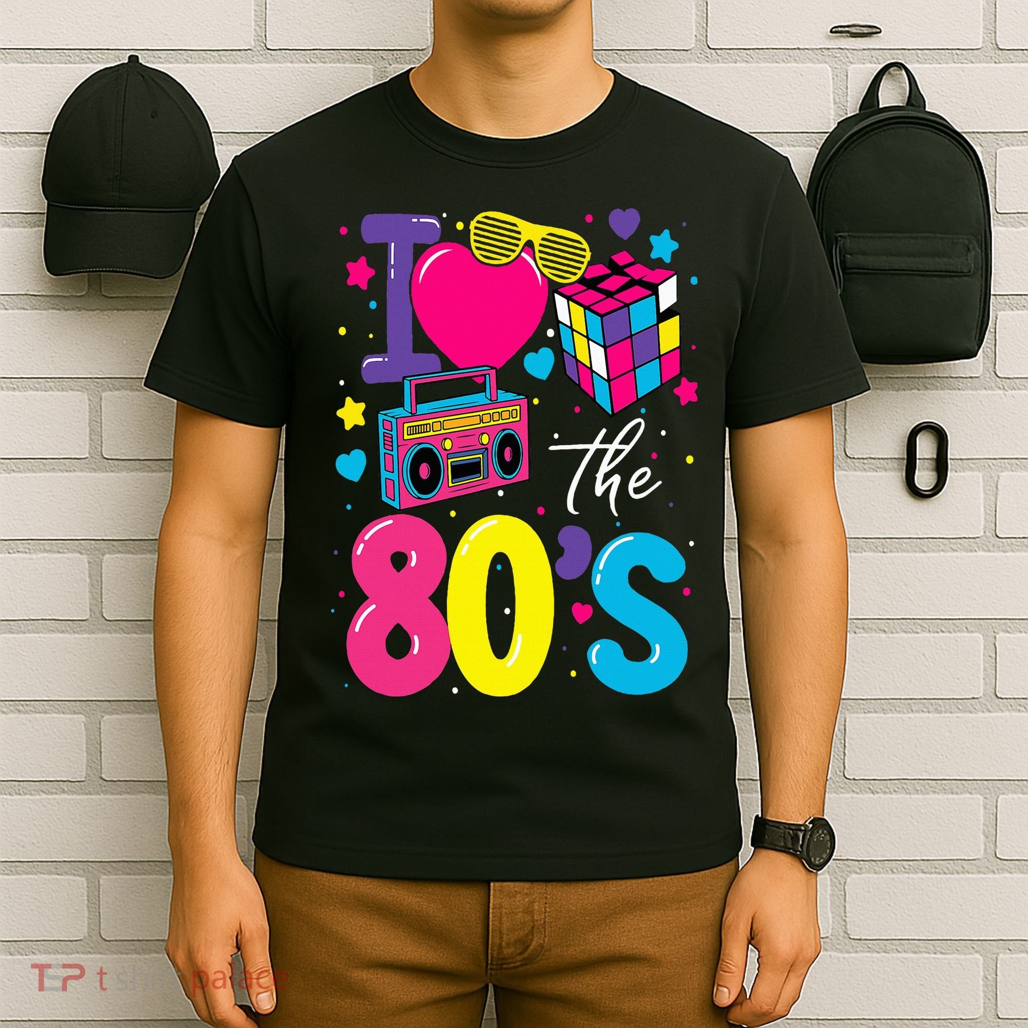 I Love The 80s 80's Party Retro T-Shirt