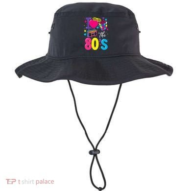 I Love The 80s 80's Party Retro Bucket Hat