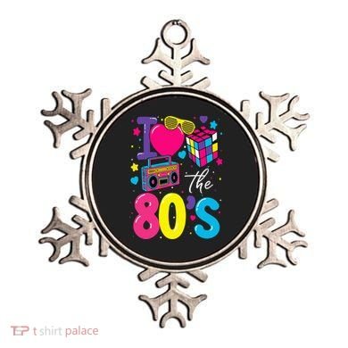I Love The 80s 80's Party Retro Ornament