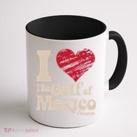 I Love The Gulf Of Mexico Forever Coffee Mug thumb 1