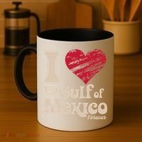 I Love The Gulf Of Mexico Forever Coffee Mug thumb 4