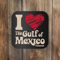 I Love The Gulf Of Mexico Forever Coaster thumb 0