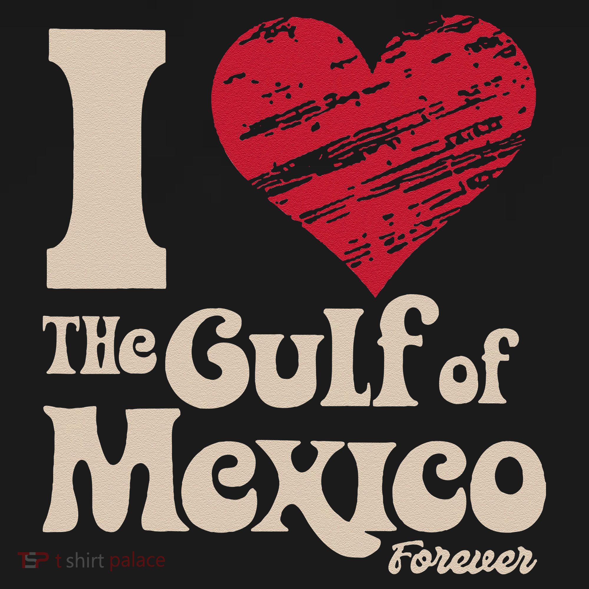 I Love The Gulf Of Mexico Forever Women's Tank Top