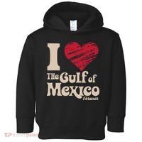 I Love The Gulf Of Mexico Forever Toddler Hoodie thumb 0