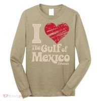 I Love The Gulf Of Mexico Forever Long Sleeve Shirt thumb 0