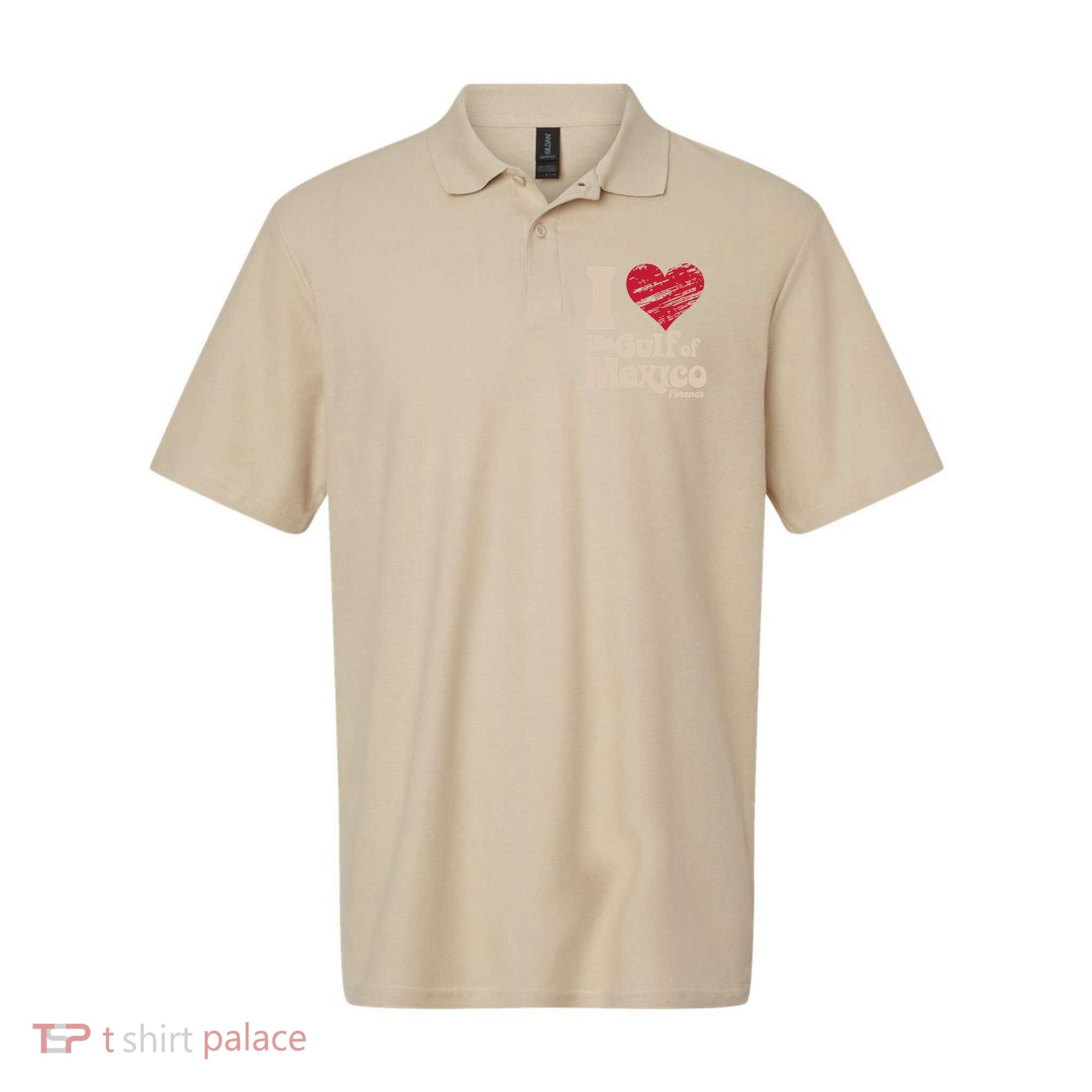 I Love The Gulf Of Mexico Forever Polo