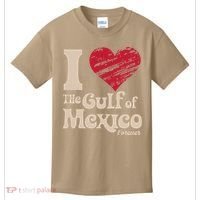 I Love The Gulf Of Mexico Forever Kids T-Shirt thumb 0