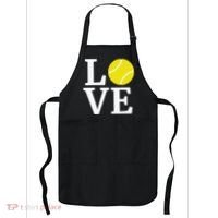 I Love Tennis Apron thumb 0