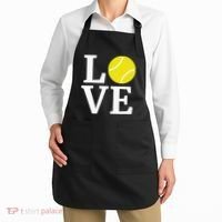 I Love Tennis Apron thumb 2