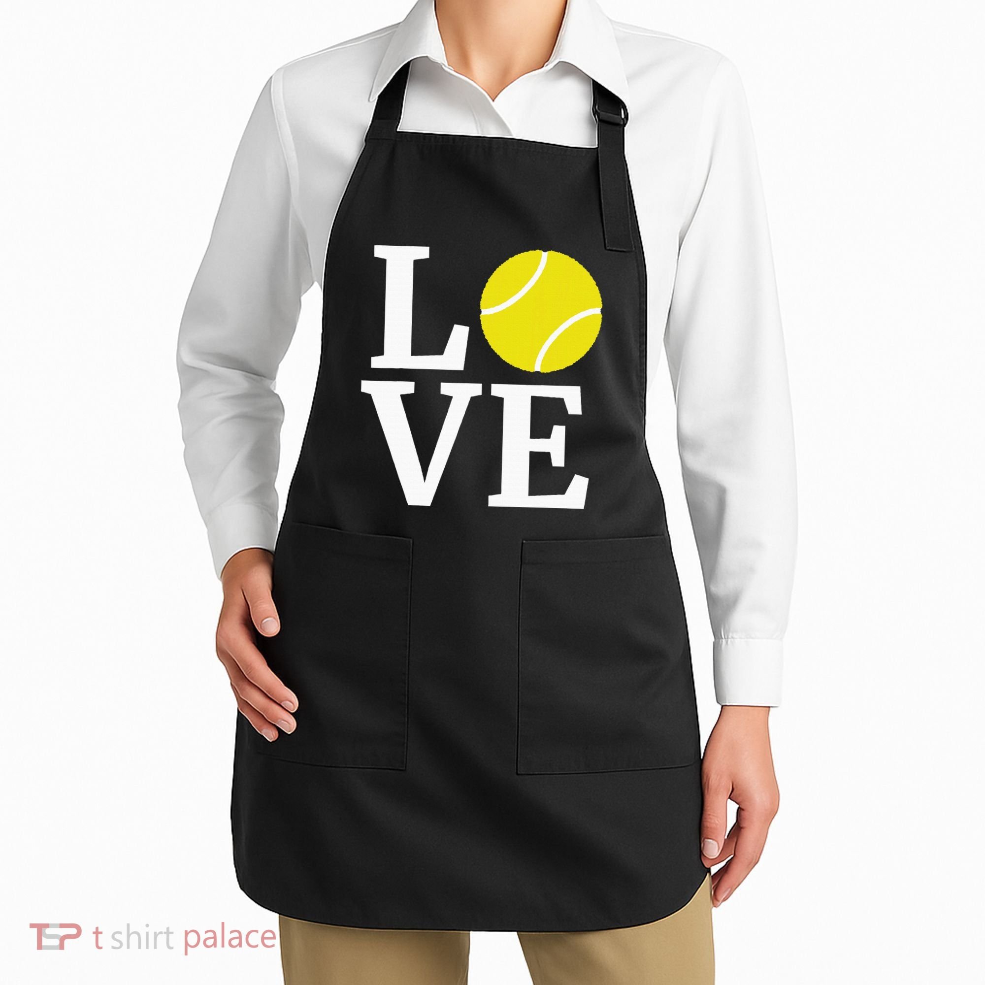 I Love Tennis Apron