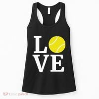 I Love Tennis Women's Tank Top thumb 0